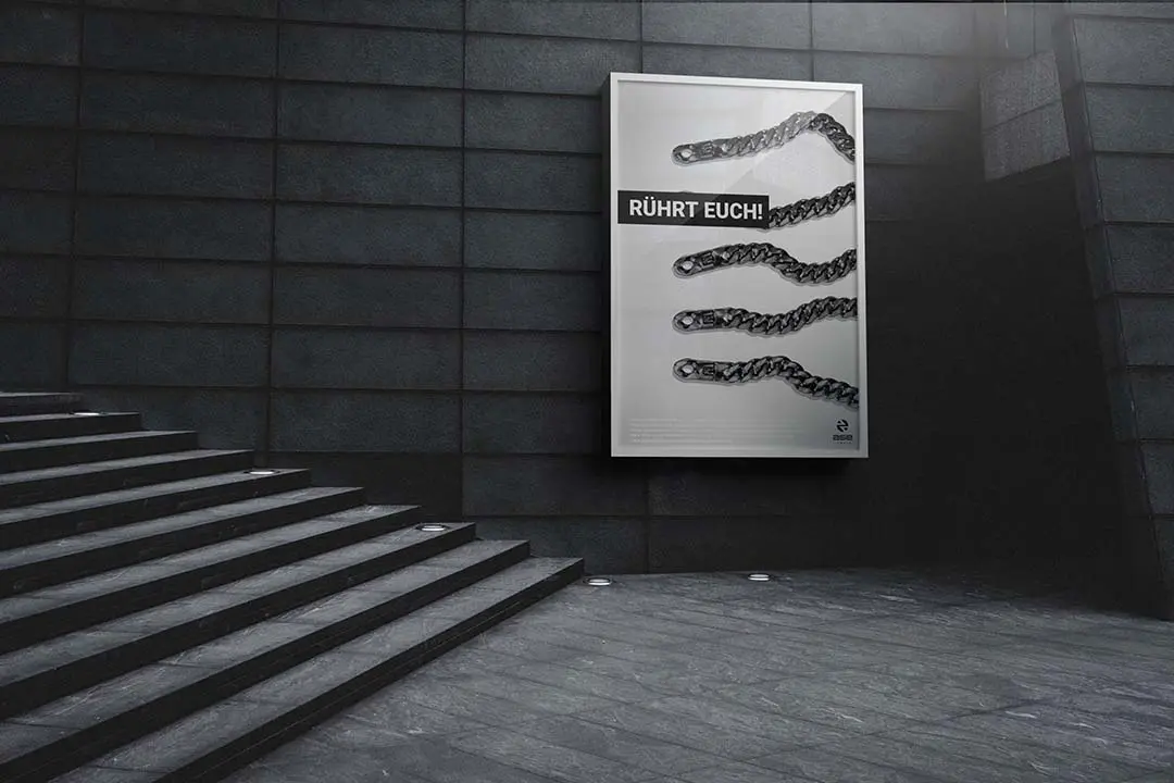 ase jewels plakat kampagne rührt euch