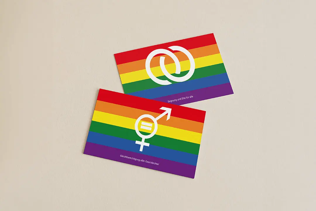postkarte gleichberechtigung aller geschlechter