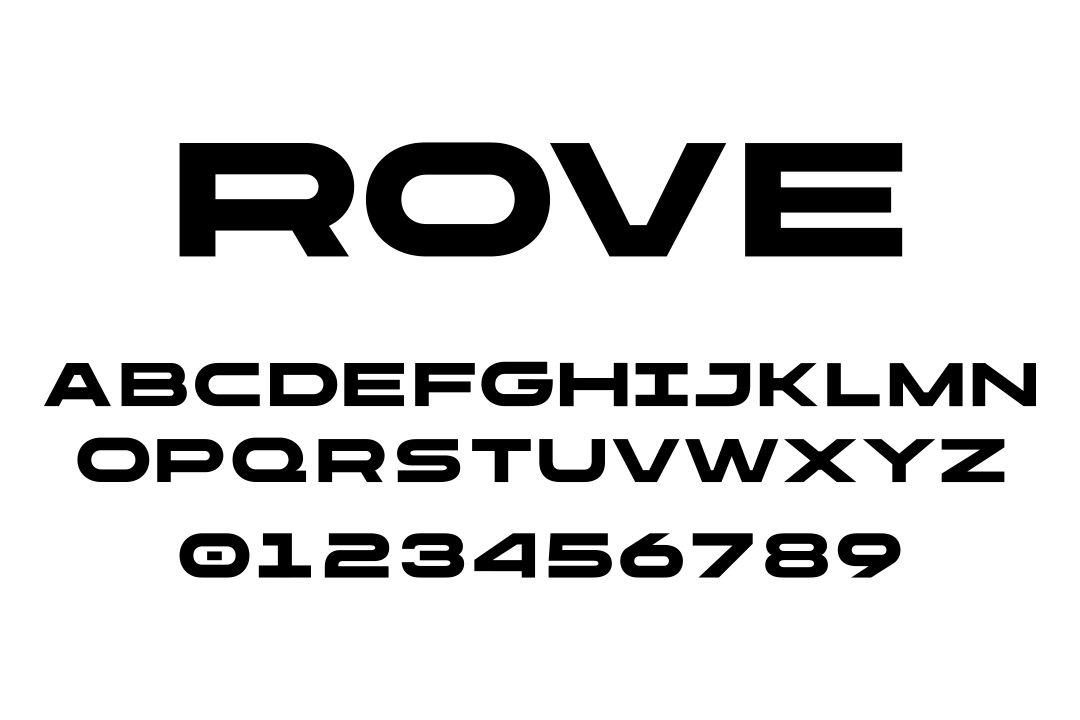 rove typeface