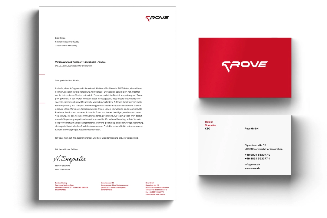 rove stationery
